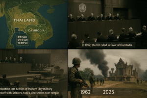 Thailand-Cambodia Border Dispute in 2025
