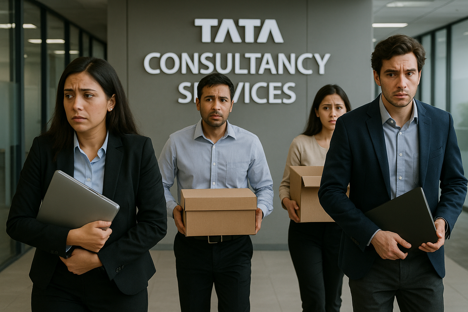 TCS to Cut 12,000 Jobs Amid IT Sector Slowdown