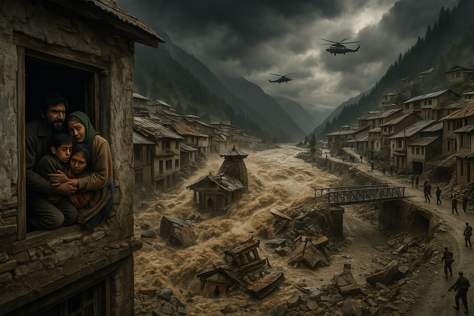 Dharali Flood